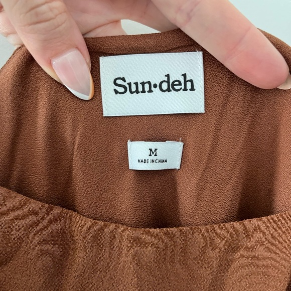 Aritzia Sunday Best Slip Midi Dress NWT - Picture 3 of 3